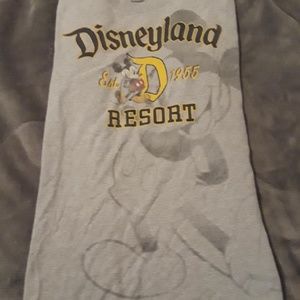 Vintage Mickey Mouse shirt with silhouette
